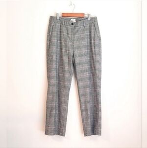 L.L. Bean Classic Fit Plaid Trousers
